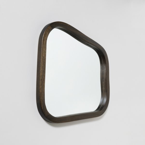 ESPEJO ASIM…TRICO DARK WOOD 49X49 CM
