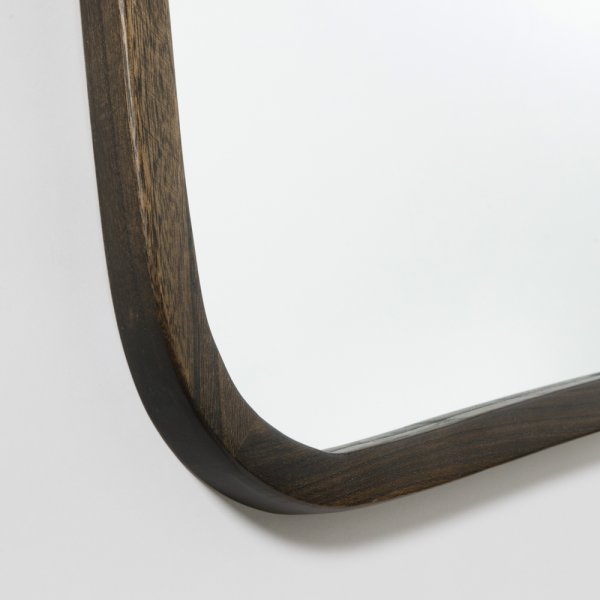 ESPEJO ASIM…TRICO DARK WOOD 49X49 CM