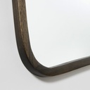 ESPEJO ASIM…TRICO DARK WOOD 49X49 CM