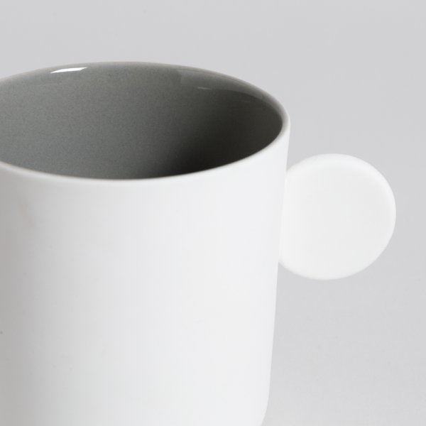 MUG CAPRI GREY 280 ML VASSA