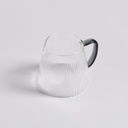 JARRA DE BOROSILICATO CON MANGO NEGRO 500 ML