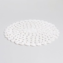 SET X 6 INDIVIDUALES REDONDOS 38 CM