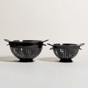 SET X 2 COLADORES BLACK 35,5X16 / 30,5X13 CM
