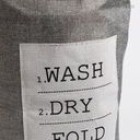 CESTO LAUNDRY 1,2,3 GRIS 39X35DIAM