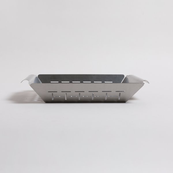 BANDEJA PARA PARRILLA DE ACERO INOXIDABLE 35X29 CM VASSA HOME
