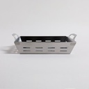 BANDEJA PARA PARRILLA DE ACERO INOXIDABLE 36X30 CM VASSA HOME