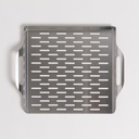 BANDEJA PARA PARRILLA DE ACERO INOXIDABLE 37X30 CM VASSA HOME