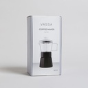 CAFETERA TIPO ITALIANA DE BOROSILICATO 240 ML VASSA HOME