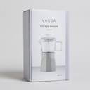 CAFETERA TIPO ITALIANA DE BOROSILICATO 360 ML VASSA HOME