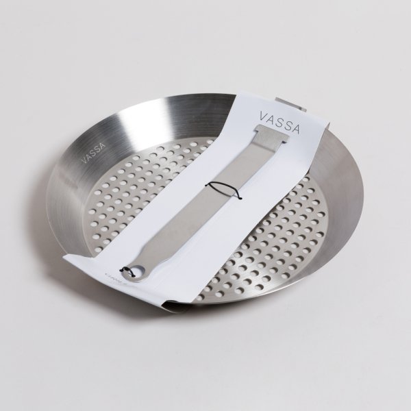 SARTEN PARA PARRILLA CON MANGO DESMONTABLE 53,5X30,5 CM VASSA HOME