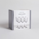 SET X 6 COPAS VITTORIA 250 ML VASSA HOME