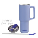 VASO DOBLE PARED 1200 CC LAVANDA ACERO INOX WATERDOG