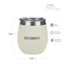 COPON 240 CC CENIZA ACERO INOX  WATERDOG