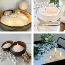 VELAS EN PERLAS BLANCA 1KG SOUL CANDLE