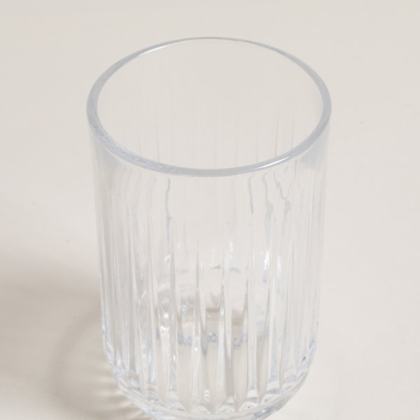 SET X 6 VASOS ALTOS STRIPES 350 ML