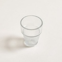 VASO CON BASE RAYADA 150 ML