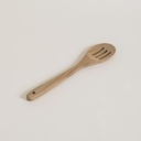 CUCHARA ACANALADA DE MADERA DE ACACIA 30,5 CM