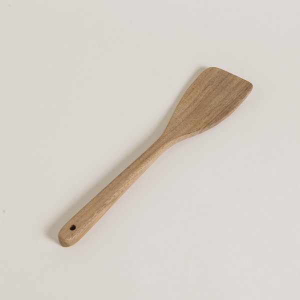 ESPATULA RECTA DE MADERA DE ACACIA 32,5 CM