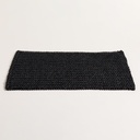 INDIVIDUAL RECTANGULAR KOLKATA NEGRO 30X45 CM