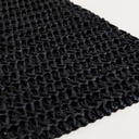 INDIVIDUAL RECTANGULAR KOLKATA NEGRO 30X45 CM