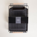 ESCURRIDOR DE PLATOS CON PORTA UTENSILIOS 45X31 CM