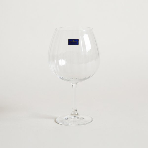 SET X 2 COPAS DE GIN TONIC DE CRISTAL DE BOHEMIA W