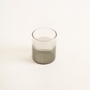 VASO DE BOROSILICATO RAYADO DELUXE 150 ML