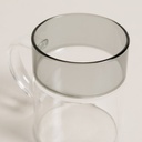 MUG DE BOROSILICATO DELUXE 240 ML