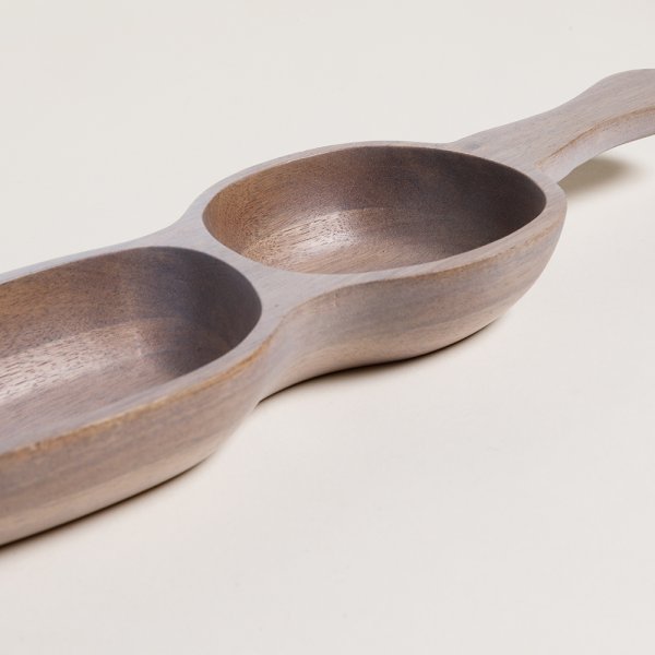 COPETINERO DE MADERA DE ACACIA OIA 11X39 CM