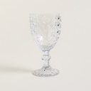SET X 6 COPAS DE VIDRIO DIAMANTE 350 ML