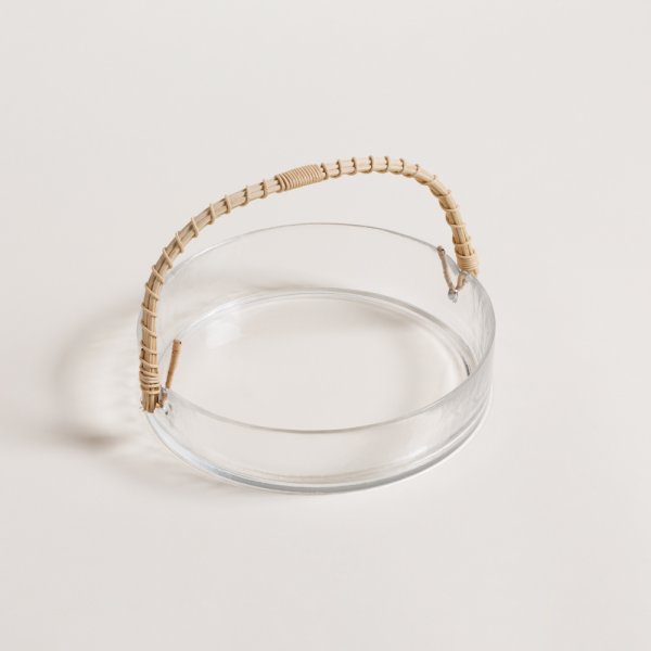 BOWL CON MANIJA DE RATAN MILVIO 5X22,5 CM