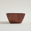 BOWL CUADRADO NOIX 19,5 CM