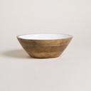 BOWL DE MADERA ESMALTADA SAHA 3000 ML