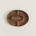 COPETINERO 5 DIVISIONES NOIX 30X22,5 CM