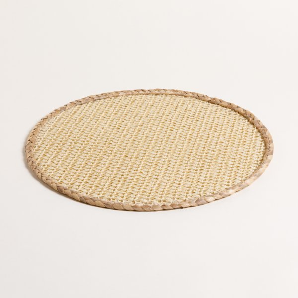 INDIVIDUAL REDONDO PUNE BEIGE 38 CM