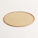 INDIVIDUAL REDONDO PUNE BEIGE 38 CM