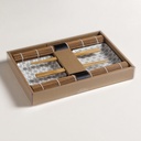 SET DE SUSHI CUADRADO PARA 2 GINZA 12 CM
