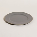 PLATO DE SITIO GREY & GOLD PUNTOS 33 CM
