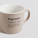 MUG OROMO GREY 300 ML VASSA HOME