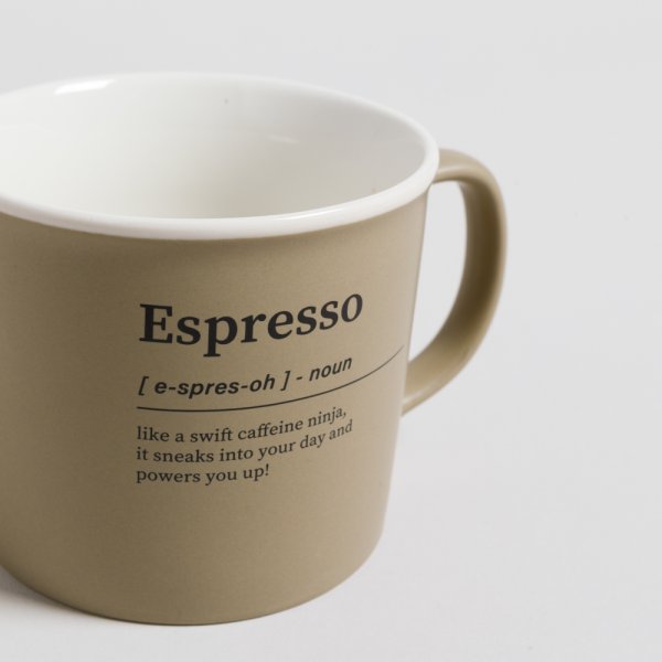 MUG OROMO GREEN 300 ML VASSA HOME
