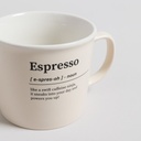 MUG OROMO CREAM 300 ML VASSA HOME
