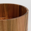 BOWL RECTO DE MADERA DE ACACIA 2400 ML VASSA HOME