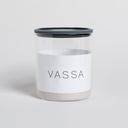 FRASCO REDONDO CON BORDE DE SILICONA 2300 ML VASSA HOME