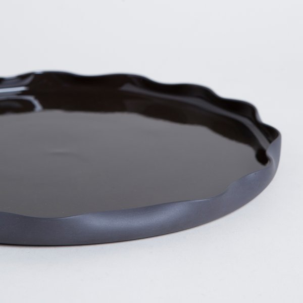 BANDEJA REDONDA TAORMINA 30 CM VASSA HOME
