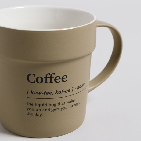 MUG KAFFA GREEN 400 ML VASSA HOME