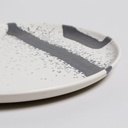 PLATO DE POSTRE CHIADO 22 CM VASSA HOME