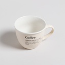 MUG AFAR CREAM 500 ML VASSA HOME