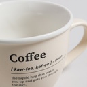 MUG AFAR CREAM 500 ML VASSA HOME