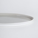 BANDEJA OVALADA RAVELLO 36X22 CM VASSA HOME