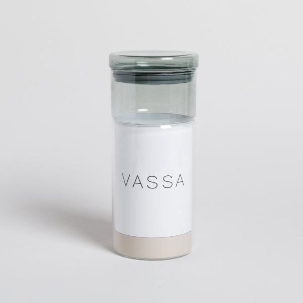 FRASCO REDONDO TAPA FUM… 1350 ML VASSA HOME